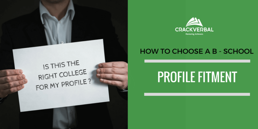 How to Select a B-school Based on Profile