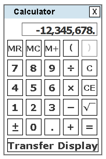 GRE calculator