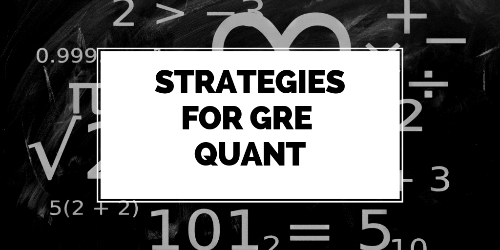 Strategies GRE Quant