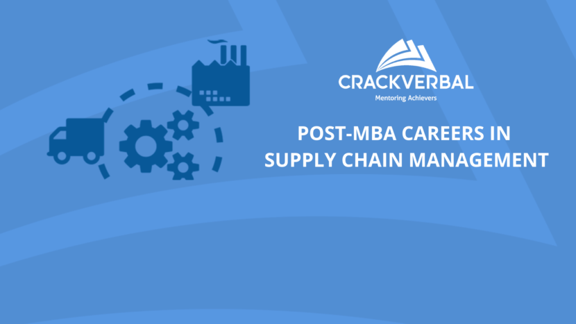 post mba careers in supply chain management