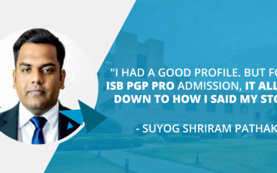 Story of an Entrepreneur Who Secured ISB PGP Pro Admit