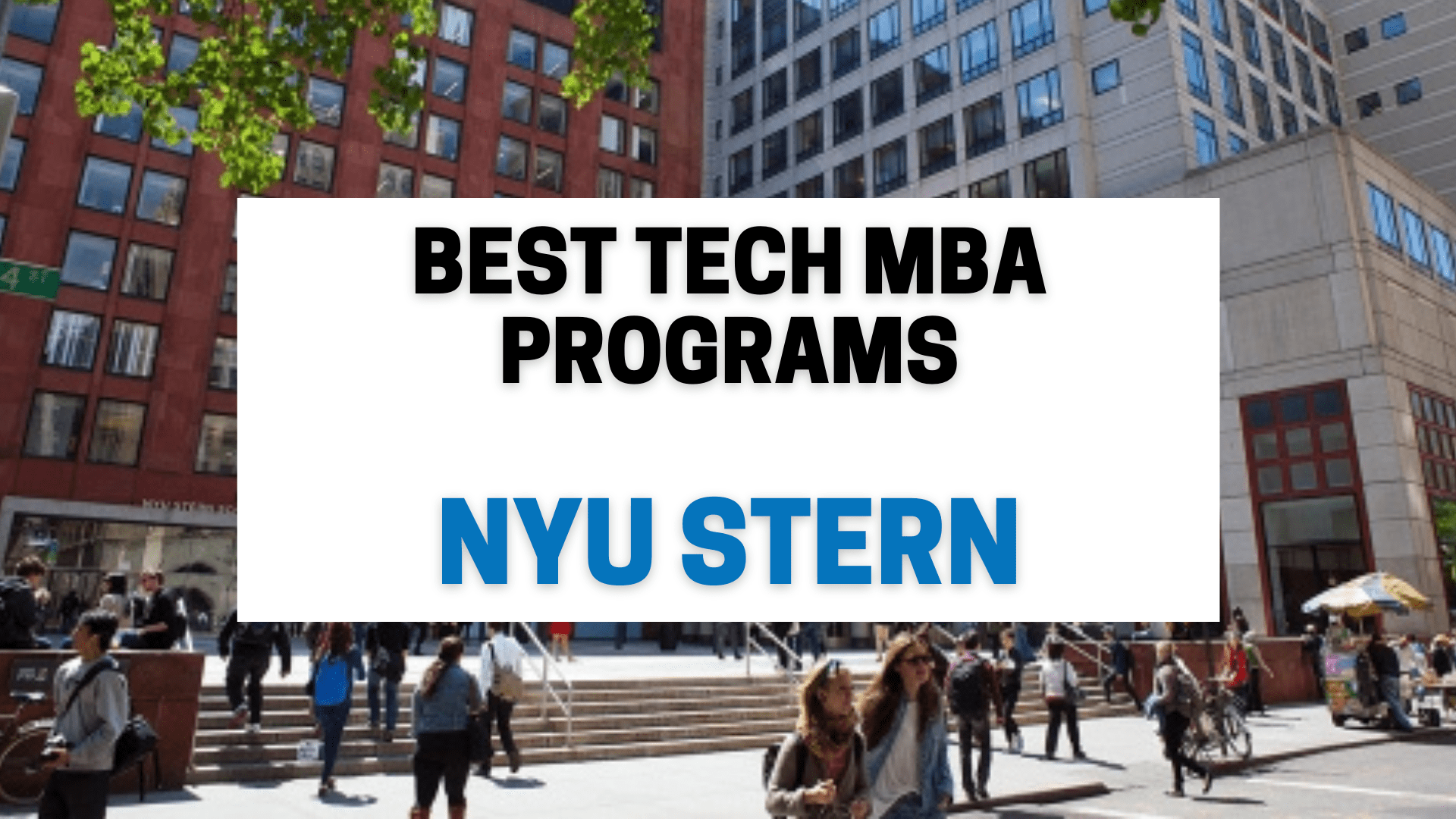 Top MBA institutes in the world