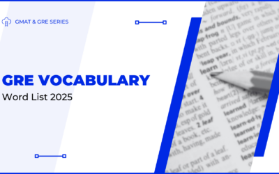 GRE Vocabulary Word List 2025