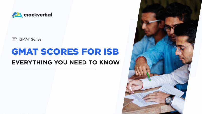 gmat score for isb